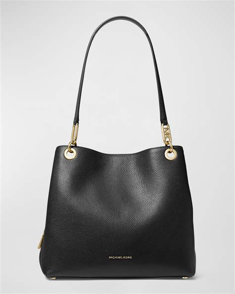 michael kors ac1804|Michael Kors leather tote.